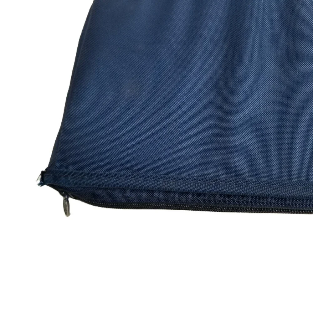 Mead Five Star Zippered Binder Computer Disc Storage Navy Blue Retro Office 90s